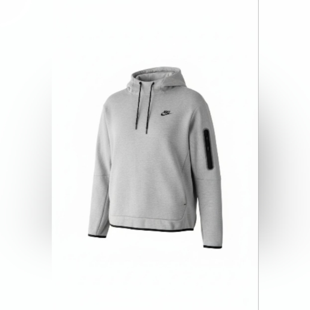 Nike running Heather Gray Pullover Hoodie